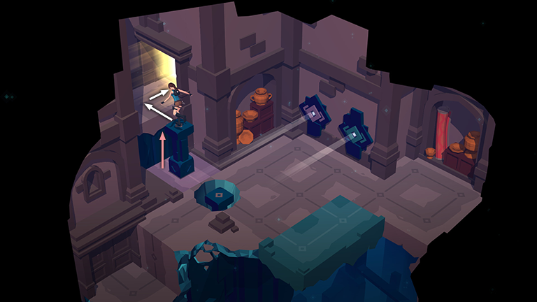 Lara Croft GO screenshot