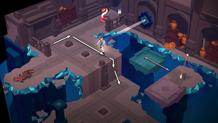 Lara Croft GO screenshot