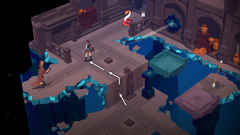 Lara Croft GO screenshot