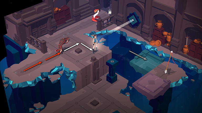 Lara Croft GO screenshot