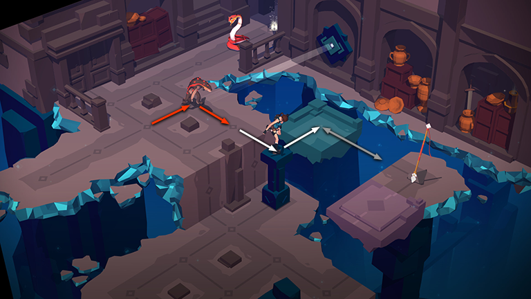 Lara Croft GO screenshot