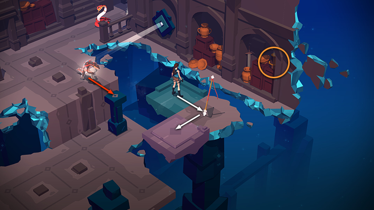 Lara Croft GO screenshot