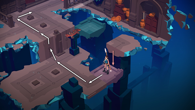Lara Croft GO screenshot