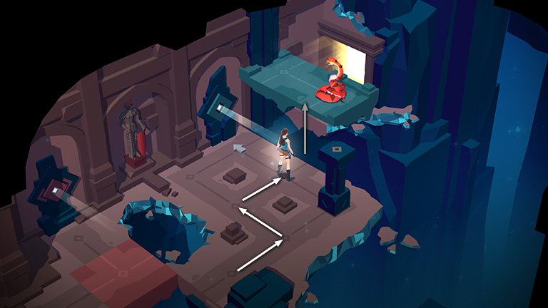 Lara Croft GO screenshot
