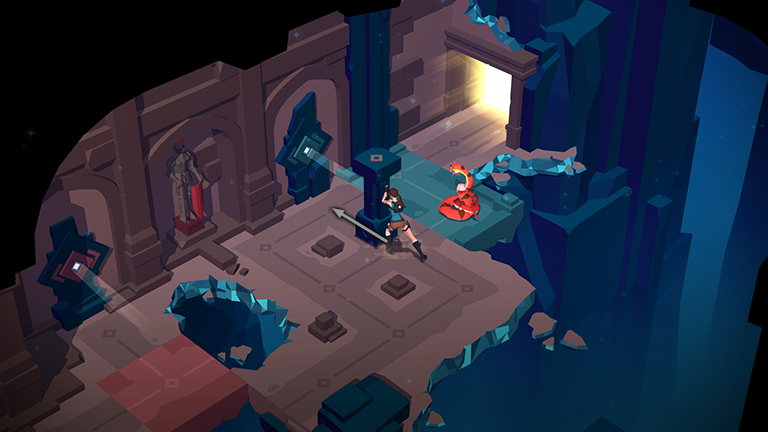 Lara Croft GO screenshot