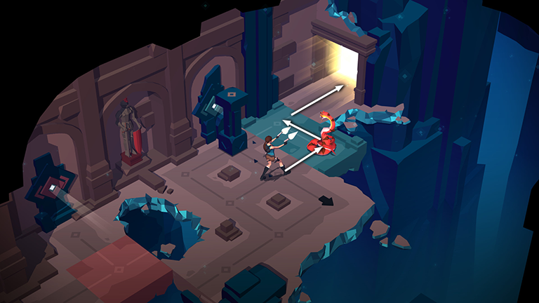 Lara Croft GO screenshot