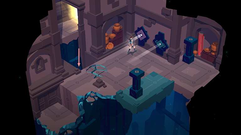 Lara Croft GO screenshot