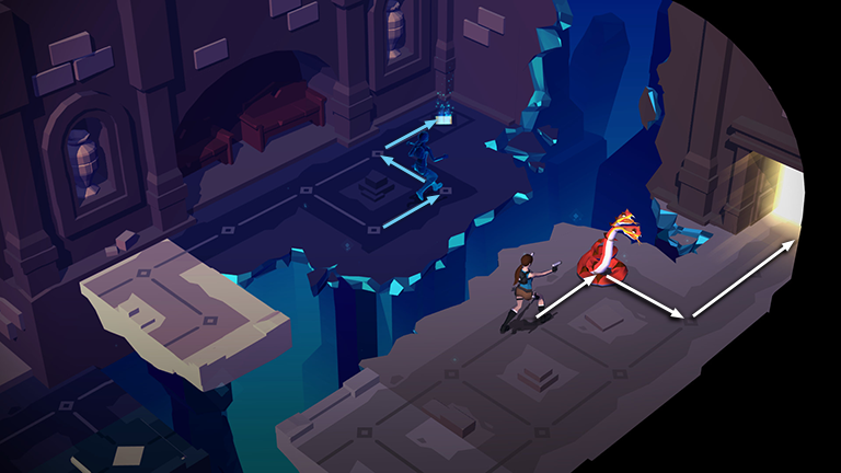 Lara Croft GO screenshot