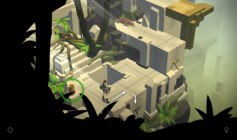 Lara Croft GO screenshot