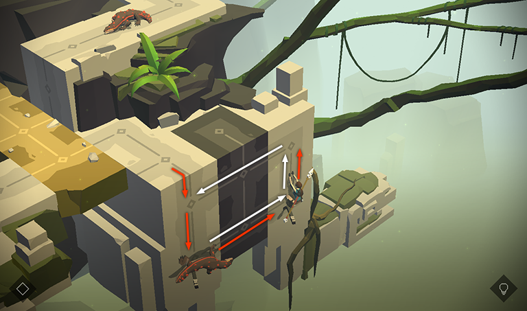 Lara Croft GO screenshot