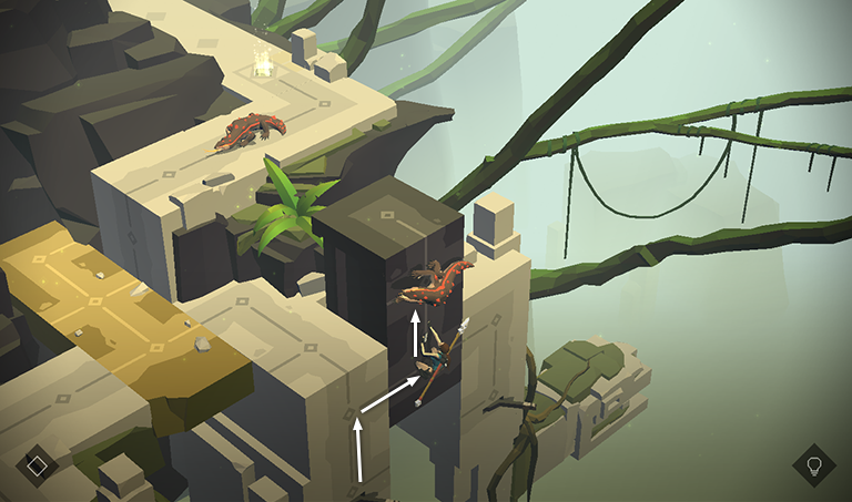 Lara Croft GO screenshot