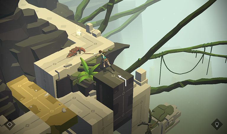 Lara Croft GO screenshot
