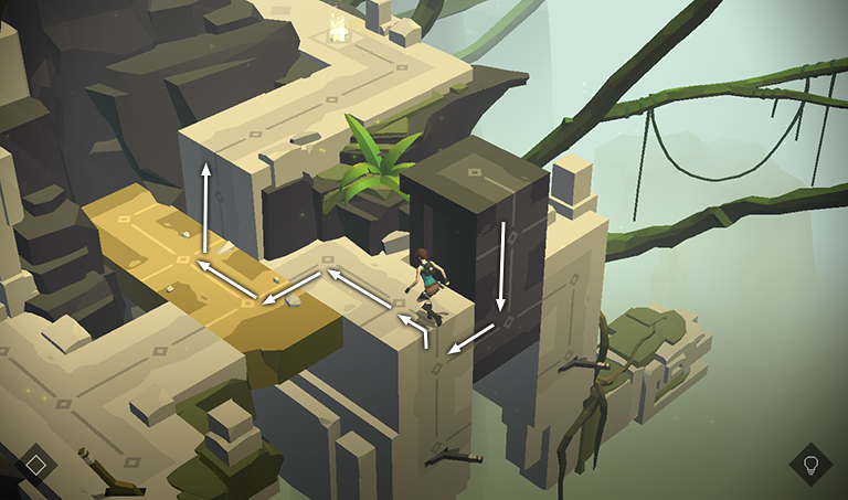 Lara Croft GO screenshot