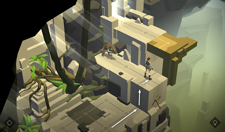 Lara Croft GO screenshot