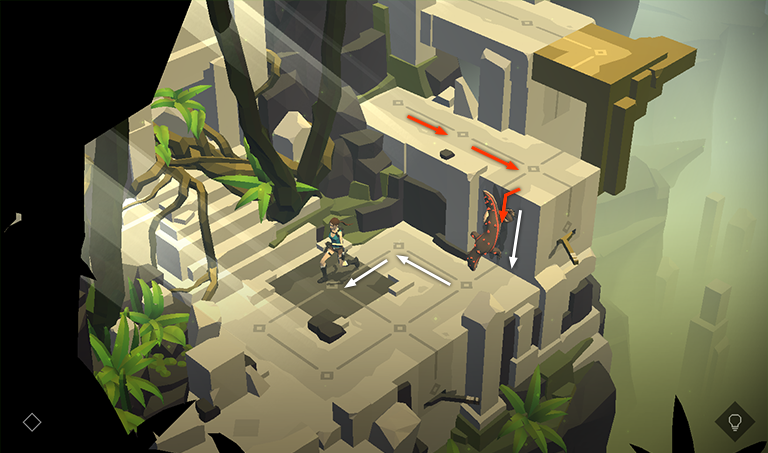 Lara Croft GO screenshot