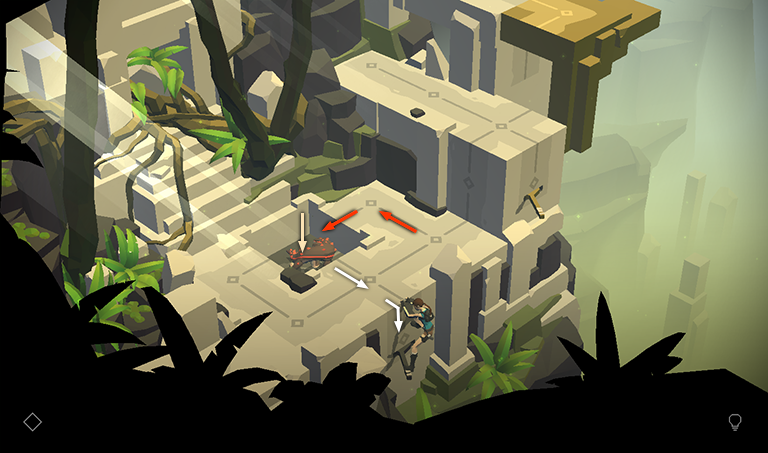 Lara Croft GO screenshot