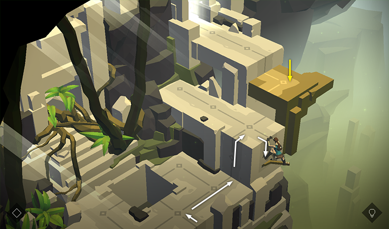 Lara Croft GO screenshot