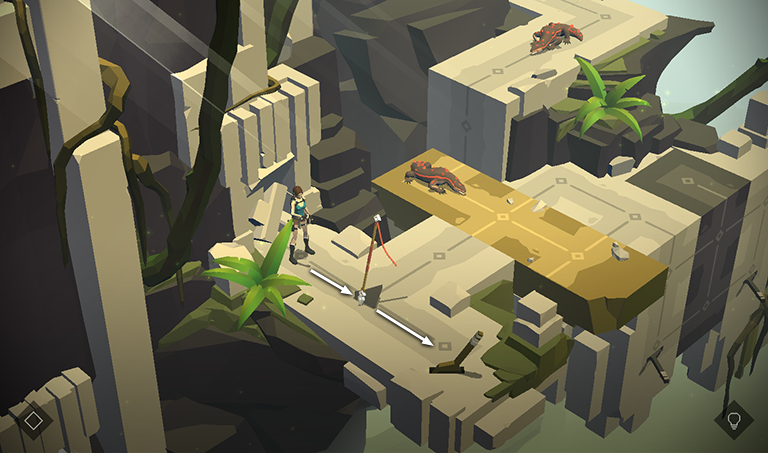 Lara Croft GO screenshot