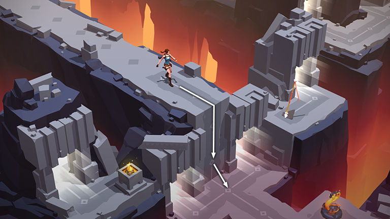 Lara Croft GO screenshot