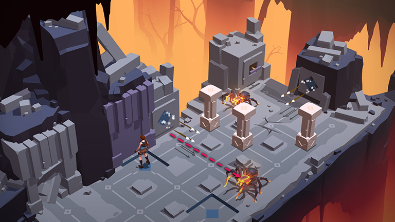Lara Croft GO screenshot