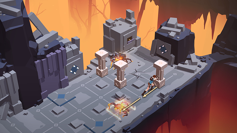 Lara Croft GO screenshot