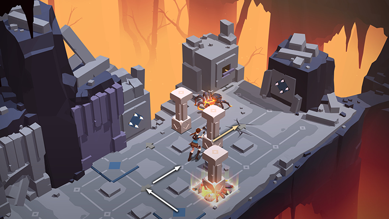 Lara Croft GO screenshot