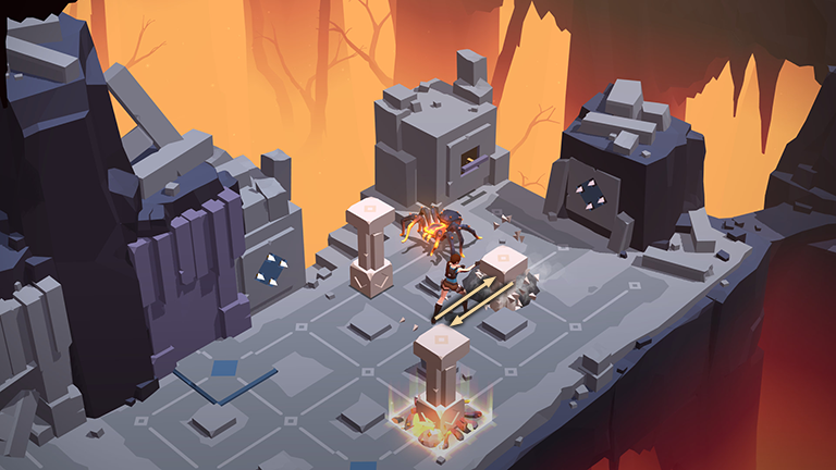 Lara Croft GO screenshot
