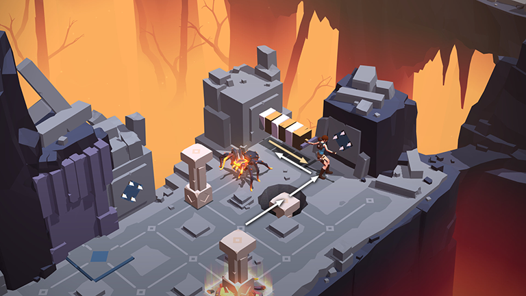 Lara Croft GO screenshot