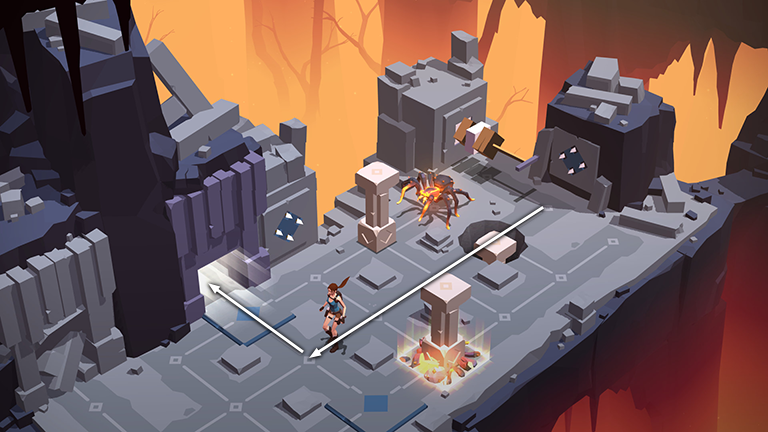 Lara Croft GO screenshot