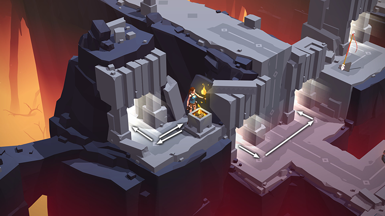 Lara Croft GO screenshot