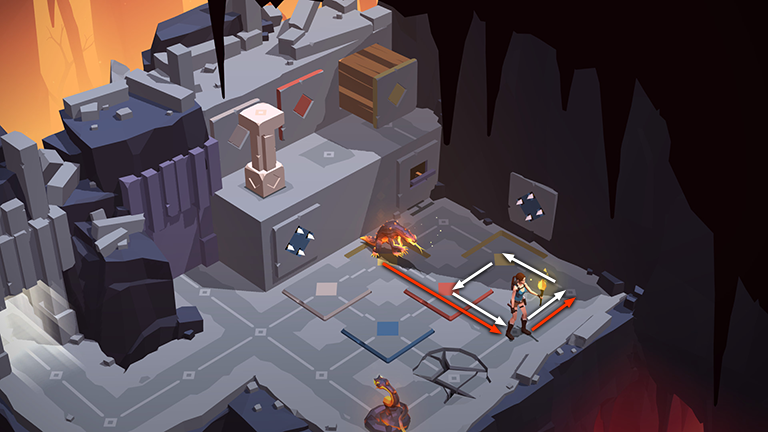 Lara Croft GO screenshot