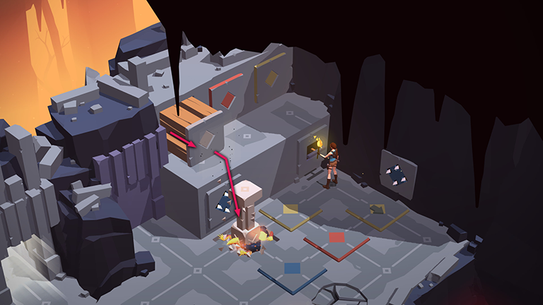 Lara Croft GO screenshot