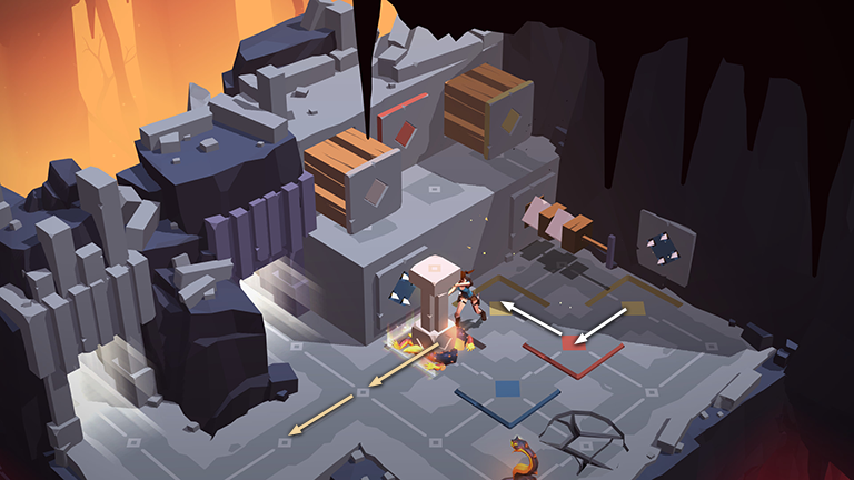 Lara Croft GO screenshot