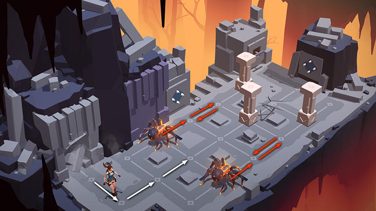 Lara Croft GO screenshot