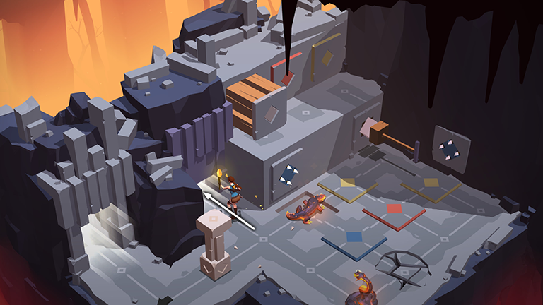 Lara Croft GO screenshot
