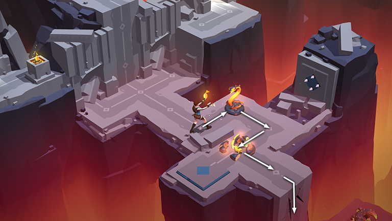 Lara Croft GO screenshot