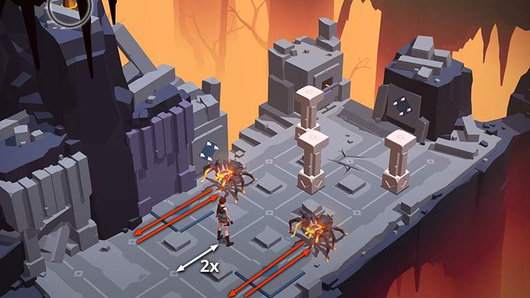 Lara Croft GO screenshot
