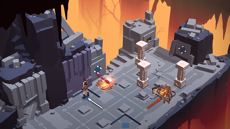 Lara Croft GO screenshot