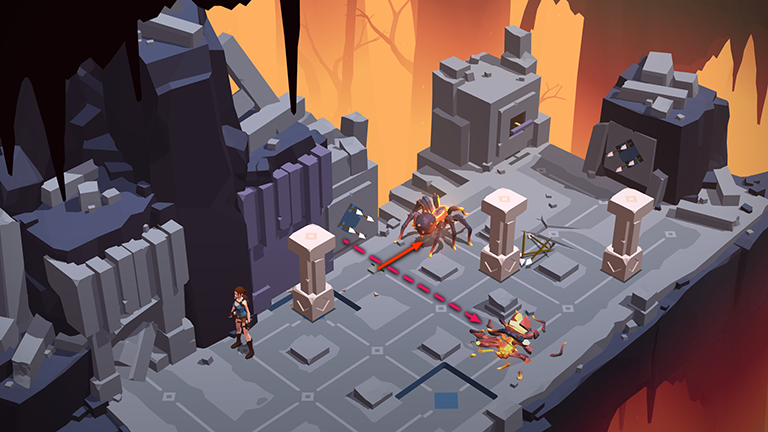 Lara Croft GO screenshot