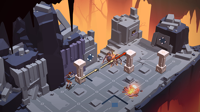 Lara Croft GO screenshot