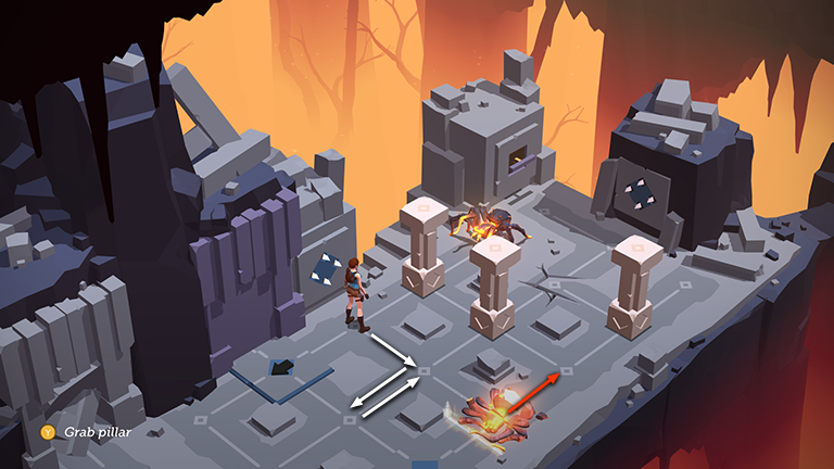Lara Croft GO screenshot