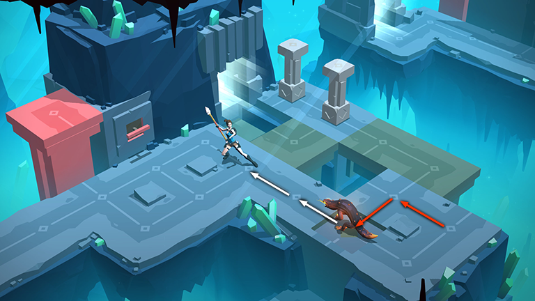 Lara Croft GO screenshot