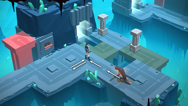 Lara Croft GO screenshot