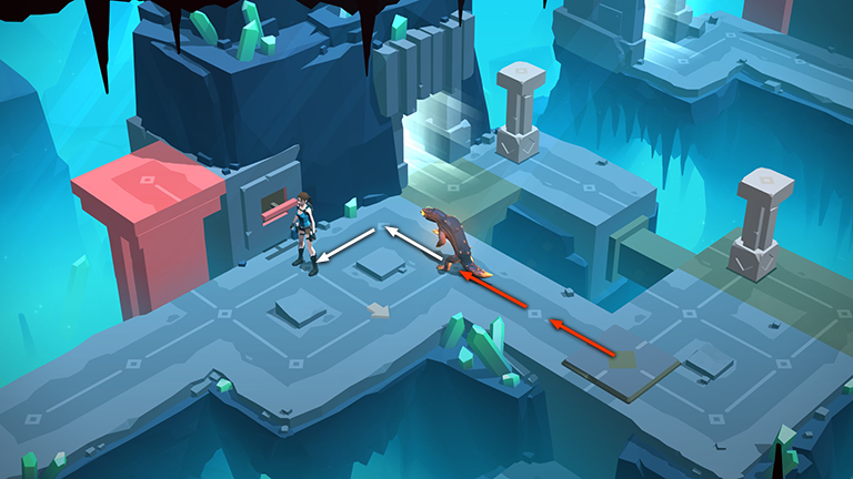 Lara Croft GO screenshot
