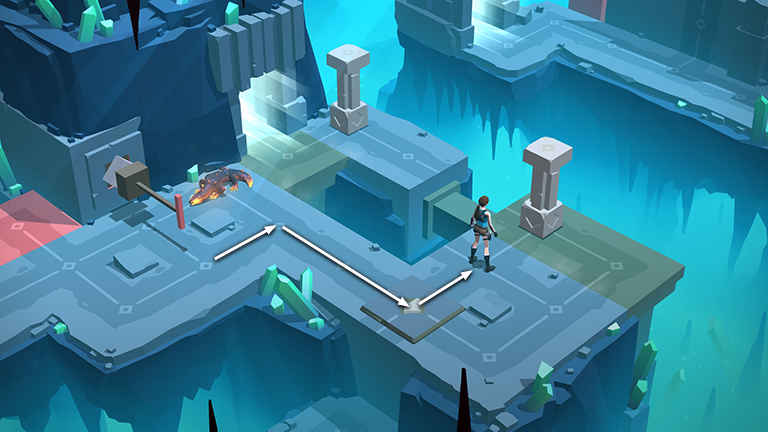 Lara Croft GO screenshot