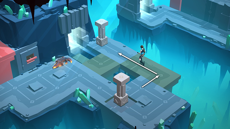 Lara Croft GO screenshot