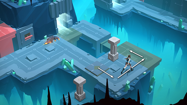 Lara Croft GO screenshot