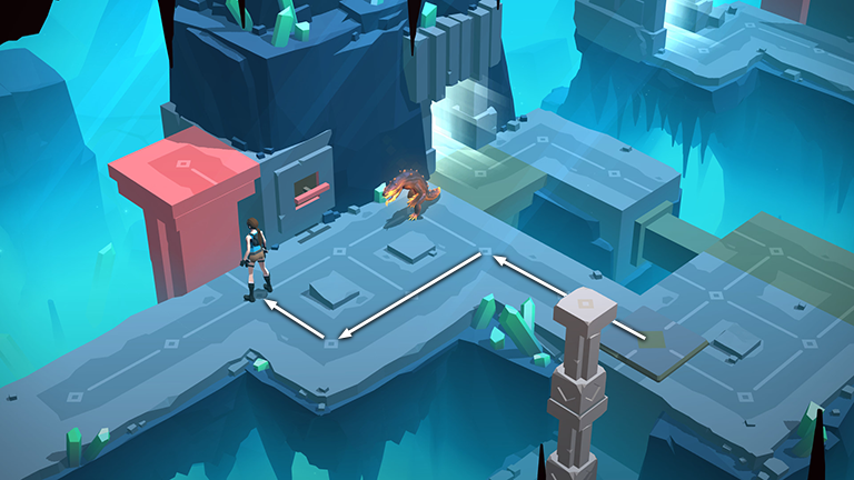 Lara Croft GO screenshot