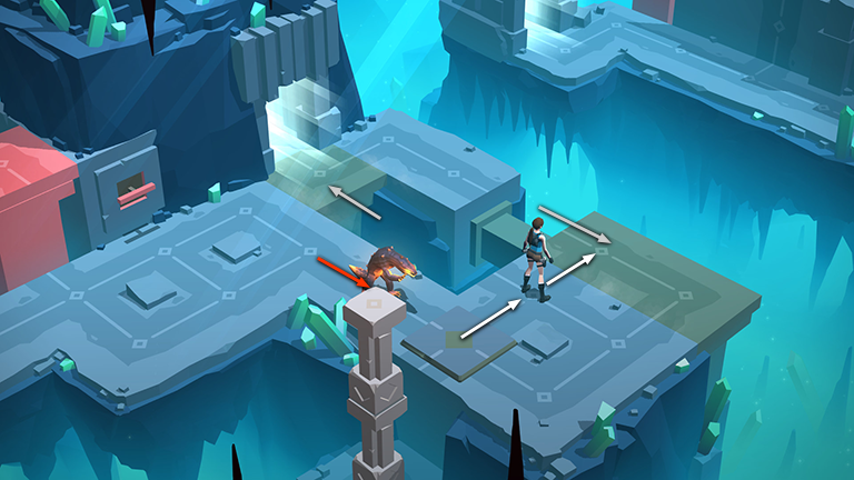 Lara Croft GO screenshot