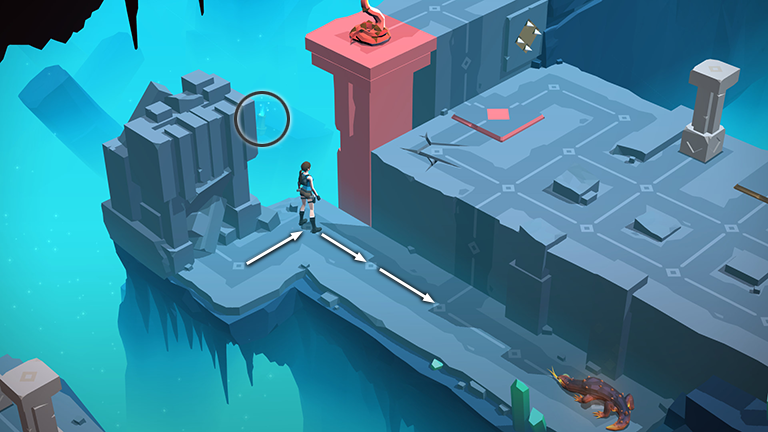 Lara Croft GO screenshot